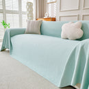 Cooling Ice Silk Knit Couch Cover, Breathable Pet Friendly Soft Throw Cover for Sofas by Slipcover KAS™
