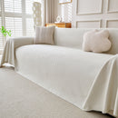 Cooling Ice Silk Knit Couch Cover, Breathable Pet Friendly Soft Throw Cover for Sofas by Slipcover KAS™