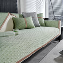 Geometric 3D Sofa Cover, Non-Slip Couch Protector for Seat, Backrest & Armrest