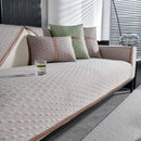 Geometric 3D Sofa Cover, Non-Slip Couch Protector for Seat, Backrest & Armrest