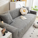 Jacquard Leaf Stretch Sofa Protector Cover Soft Washable Spandex Couch Slipcover by Slipcover KAS™