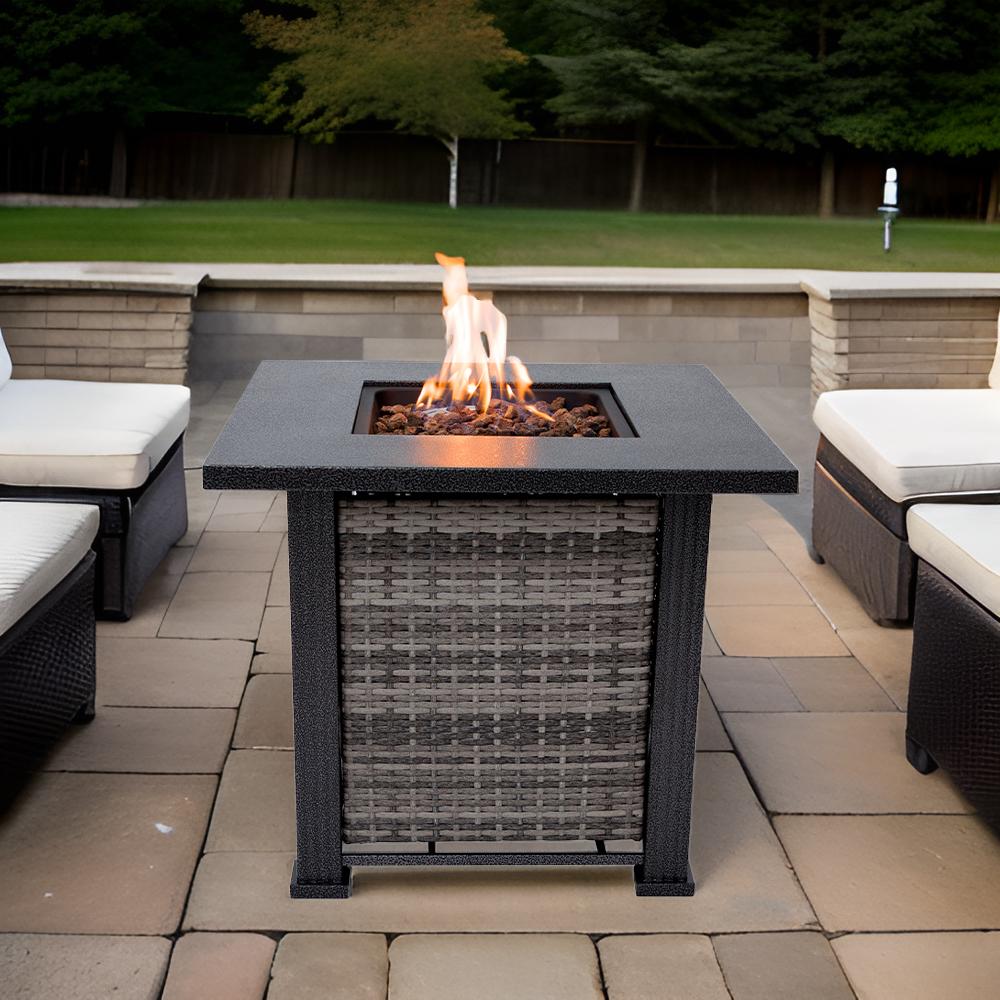 Outdoor Metal Fire Pit Table 50,000 BTUs - Propane Fuel Type, photo 18 of 29