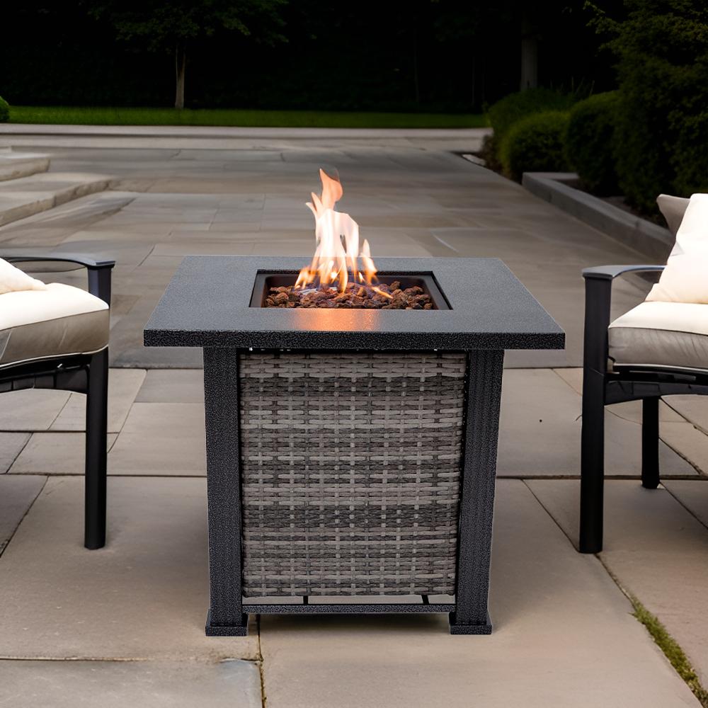 Outdoor Metal Fire Pit Table 50,000 BTUs - Propane Fuel Type, photo 19 of 29