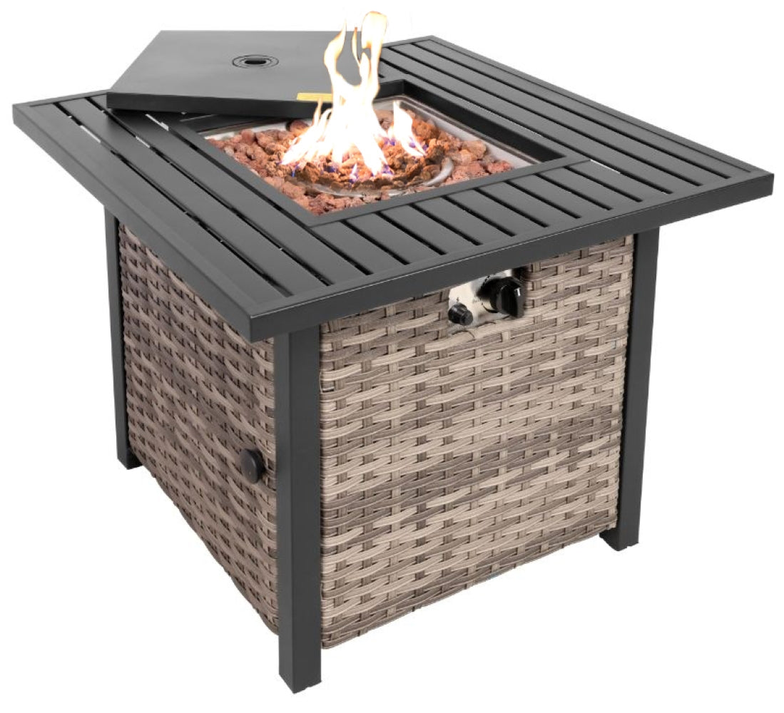 Outdoor Metal Fire Pit Table 50,000 BTUs - Propane Fuel Type, photo 22 of 29