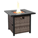 Outdoor Metal Fire Pit Table 50,000 BTUs - Propane Fuel Type