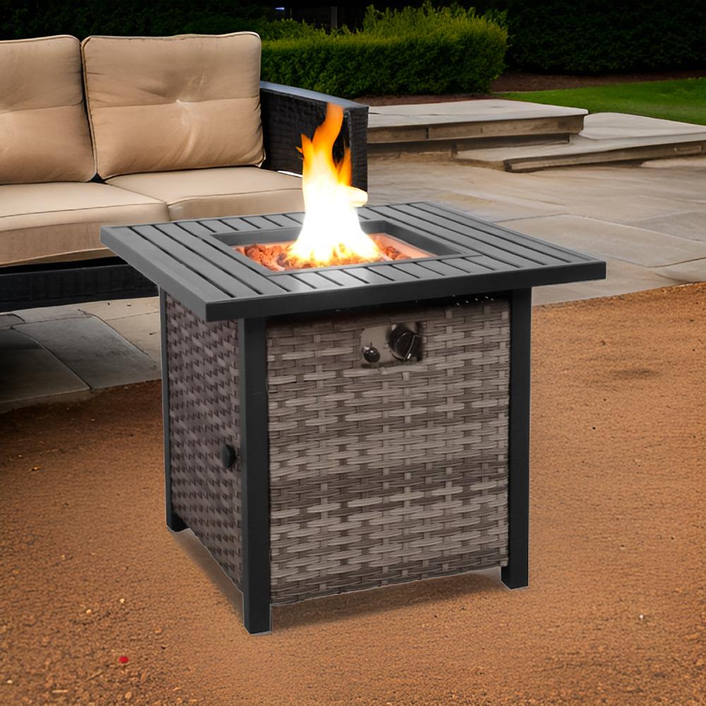 Outdoor Metal Fire Pit Table 50,000 BTUs - Propane Fuel Type, photo 28 of 29