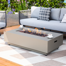 Propane Fire Pit Table Outdoor 50,000 BTU Firepits for Outside CSA Certified