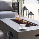 Propane Fire Pit Table Outdoor 50,000 BTU Firepits for Outside CSA Certified