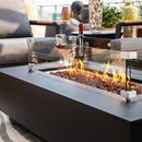Propane Fire Pit Table Outdoor 50,000 BTU Firepits for Outside CSA Certified