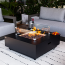 Propane Fire Pit Table Outdoor 50,000 BTU Firepits for Outside CSA Certified