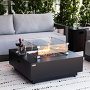 Propane Fire Pit Table Outdoor 50,000 BTU Firepits for Outside CSA Certified