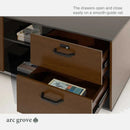 Hershey · Modern L-Shaped Executive Desk by Arc Grove