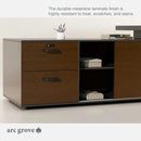 Hershey · Modern L-Shaped Executive Desk by Arc Grove