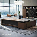 Hershey · Modern L-Shaped Executive Desk by Arc Grove