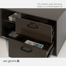 Hershey · Modern L-Shaped Executive Desk by Arc Grove