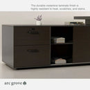 Hershey · Modern L-Shaped Executive Desk by Arc Grove