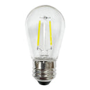 SL101 Replacement Light Bulbs 2W LED S14 E26 12V Low Voltage Edison Style for Bistro String Lights by Kings Outdoor Lighting