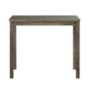 1 Traditional Breakfast Dining Table Set with 2 Stools for Apartment