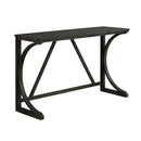 59" Rustic Dining&Bar Table Set with 3 Stools for Apartment, USB-A & USB-C Charging Ports