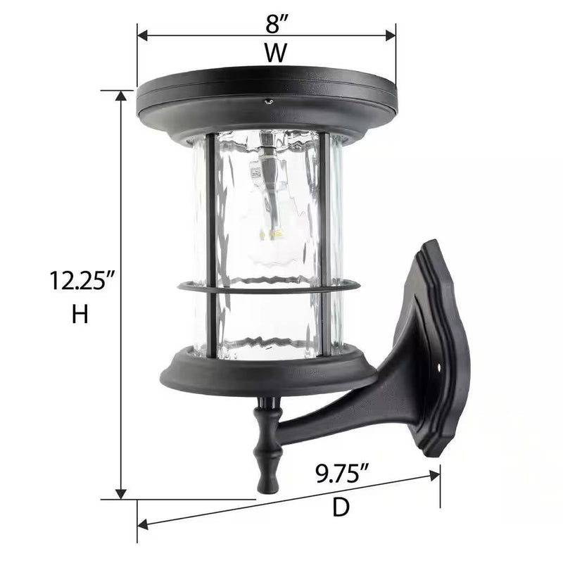 Outdoor Pole/Base/Wall Mount Solar LED Light - Yard Path Lighting - 100 Lumens, photo 3 of 5