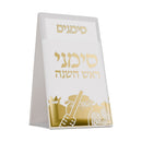 Leather Pouch Simanim Set by Feldart