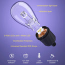 SLR102 LED RGBW Smart Bistro Acrylic String Lights Color Changing Outdoor Weatherproof 12V Edison Bulbs by Kings Outdoor Lighting