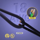 SLR100 LED RGBCWIC Smart Bistro String Lights Color Changing Outdoor Weatherproof 12V Edison Bulbs