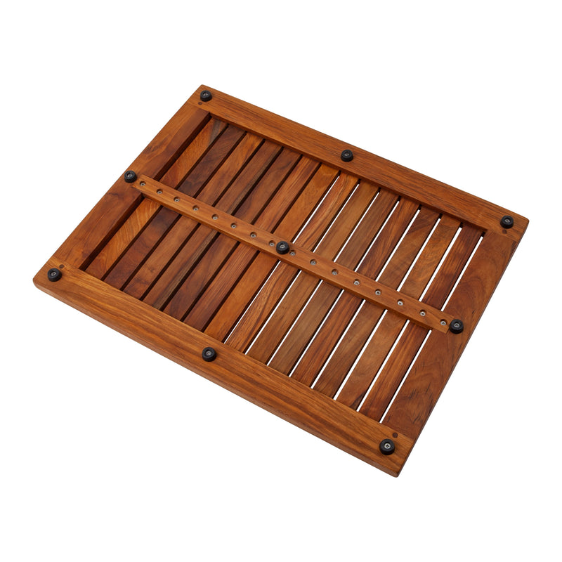 Juno Oiled Teak Shower and Bath Mat with Frame 23.6″ x 17.7″, photo 10 of 10