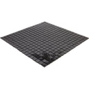 Black 12x12 Glossy Uniform Square Glass Mosaic Tile (20 pack, 18.69 sq ft/case)