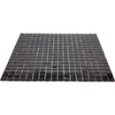 Black 12x12 Glossy Uniform Square Glass Mosaic Tile (20 pack, 18.69 sq ft/case)