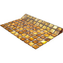 Light Bronze 12x12 Polished Square Shell Mother of Pearl Mosaic Tile (20 pack, 20 sq ft/case) by Apollo Tile