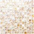 Beige 12x12 Polished Square Shell Mother of Pearl Mosaic Tile (20 pack, 20 sq ft/case)