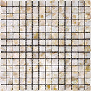 Beige 12x12 Polished Square Shell Mother of Pearl Mosaic Tile (20 pack, 20 sq ft/case) - Sample