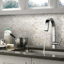 Shell White 11x12 Polished Brick Shell Mother of Pearl Mosaic Tile (20 pack, 18.52 sq ft/case) - Sample