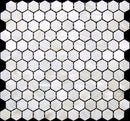 Chiffon White 12x12 Polished Hexagon Shell Mother of Pearl Mosaic Tile (20 pack, 18.69 sq ft/case)