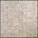 Shell White 12x12 Brick Polished Shell Mother of Pearl Mosaic Tile (20 pack, 19.34 sq ft/case) - Sample