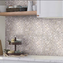 Shell White 12x12 Polished Shell Mother of Pearl Mosaic Tile (20 pack, 19.34 sq ft/case)