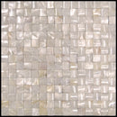 Shell White 12x12 Polished Shell Mother of Pearl Mosaic Tile (20 pack, 19.34 sq ft/case)