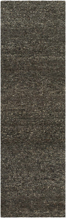 Sevan Black Wool Area Rug