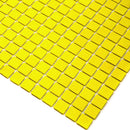 Yellow 12x12 Glossy Uniform Square Glass Mosaic Tile (20 pack, 20 sq ft/case)