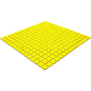 Yellow 12x12 Glossy Uniform Square Glass Mosaic Tile (20 pack, 20 sq ft/case) - Sample