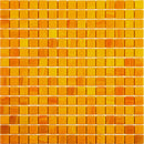Honey Orange 12x12 Glossy Uniform Square Glass Mosaic Tile (20 pack, 20 sq ft/case) - Sample