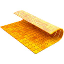 Honey Orange 12x12 Glossy Uniform Square Glass Mosaic Tile (20 pack, 20 sq ft/case) - Sample