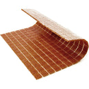 Apricot Red 12x12 Glossy Uniform Square Glass Mosaic Tile (20 pack, 20 sq ft/case)