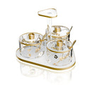 Ornate Garden Seder Night Dish Set by Feldart
