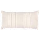 Billy Embroidered Pillow Cover in Natural, Indoor Outdoor Pillow - Schumacher Textiles