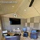 Acoustic Sound Dampening Wall Panels - 3.9 or 7.7 sq ft box | DECKO SOUNDSCAPE - <b>Choose Colour & Size</b>