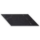 Black Honed Chevron Marble Tile