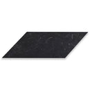Black Honed Chevron Marble Tile