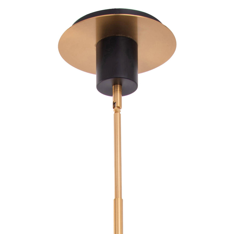 Spark Modern Gold 5 Light Dimmable Chandelier